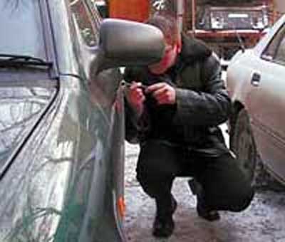 В Новокузнецком районе сын угнал машину у собственного отца